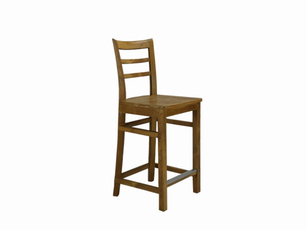 Outdoor-Bar-Chair,Teak-Wood-Bar-Chair