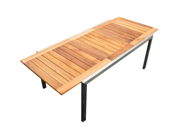 SOLID-TEAK-WOOD-EXTENSION-TABLE