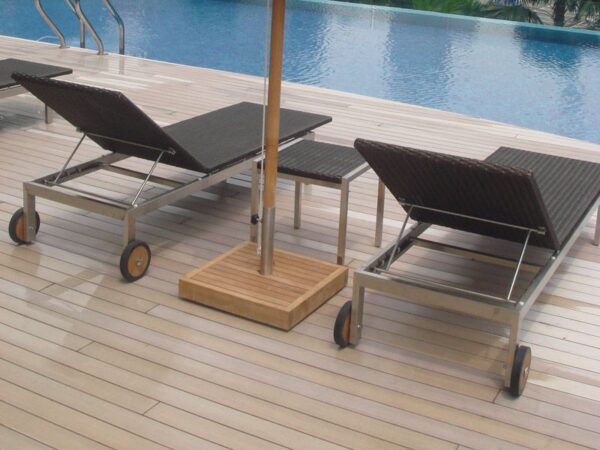 Teak-Wood-Umbrella-Base,Outdoor-Furniture-Malaysia