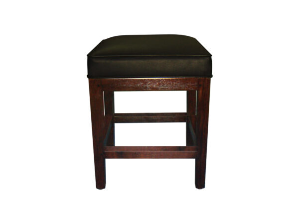 Teak-Wood-Frame-Stool,Dining-Stool