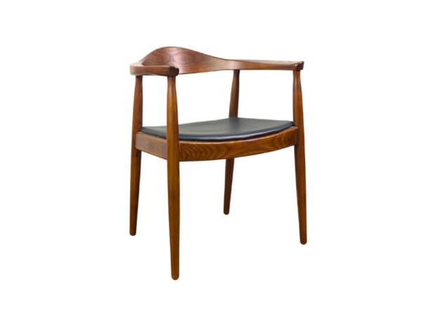 Elegant-Solid-Teak-wood-Cushion-Seat-Dining-Chair