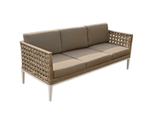 Matte-Aluminum-Sofa-3-Seater,Outdoor-Sofa-3-Seater