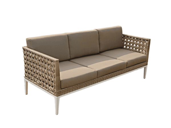 Matte-Aluminum-Sofa-3-Seater,Outdoor-Sofa-3-Seater