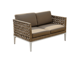 Matte-Aluminum-Sofa-2-Seater, Outdoor-Sofa-2-Seater,Outdoor-Furniture-Malaysia