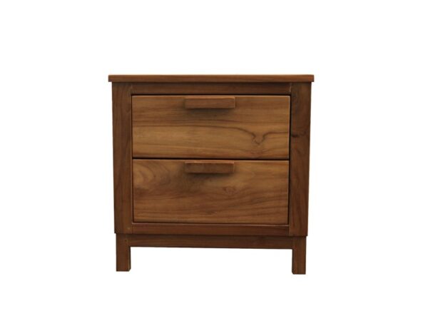 Teak-Wood-Bedside-Table, Bedroom-Furniture.